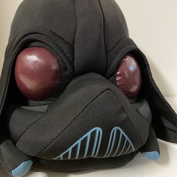 Angry Birds Star Wars Plush Darth Vader Black Stuffed Animal Toy 2012 Lucasfilm - Picture 5 of 14